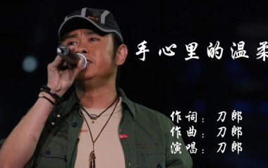 《手心里的温柔吉他谱》刀郎_F调弹唱六线谱_高清图片谱