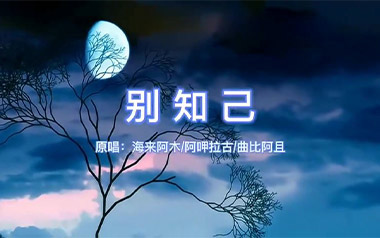 《别知己指弹吉他谱》海来阿木_原版独奏六线谱_指弹吉他教学