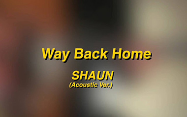 《Way Back Home指弹谱》SHAUN调原版六线谱_弹唱教学视频