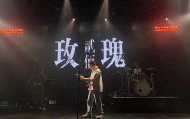 《玫瑰吉他谱》贰佰_C调原版六线谱_弹唱教学视频