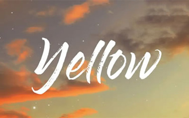 《Yellow吉他谱》Coldplay_G调扫弦版弹唱谱_高清六线谱