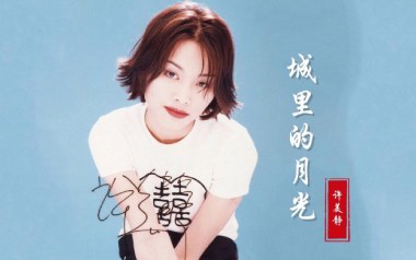 《城里的月光吉他谱》许美静_G调弹唱六线谱_高清图片谱
