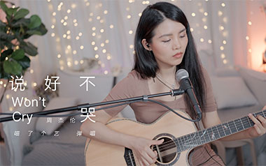 《说好不哭吉他谱》周杰伦/阿信_C调原版六线谱_弹唱教学视频
