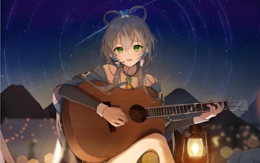 《写给我第一个喜欢的女孩的歌指弹谱》洛天依_指弹独奏六线谱