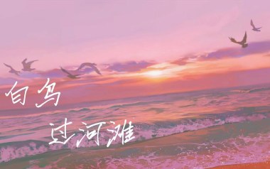 《白鸟过河滩吉他谱》ILEM_G调拍弦版弹唱六线谱_高清图片谱