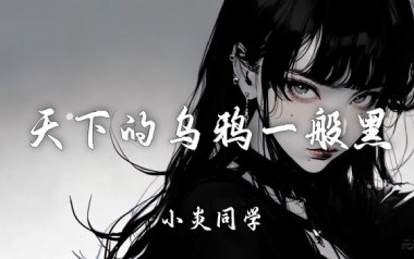 《天下的乌鸦一般黑吉他谱》小炎同学_C调弹唱六线谱_高清图片谱